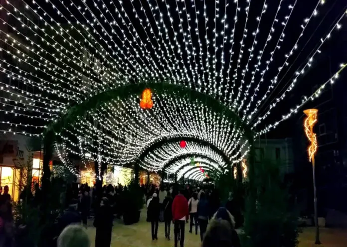 Peste o jumătate de milion de luminițe vor fi aprinse în Pitești