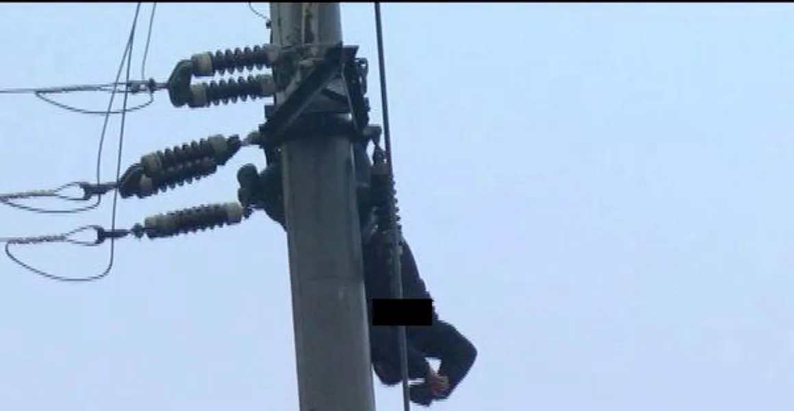 Tragedie înainte de nuntă! A murit electrocutat pe stâlp.