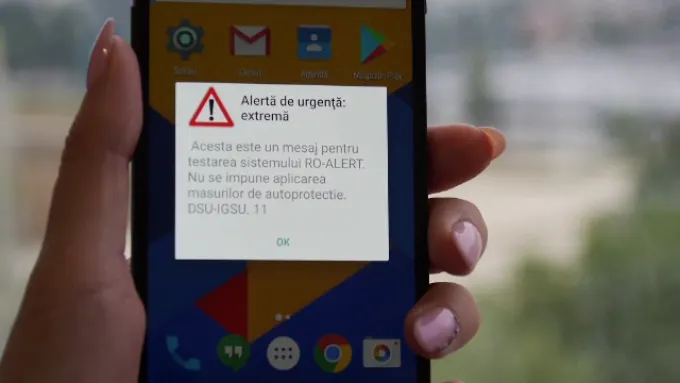 Noi testări RO-ALERT, în Argeș! Vezi când primești mesajul