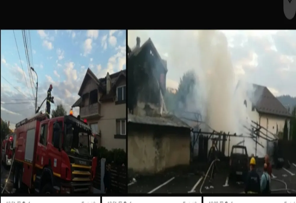 Incendii în Câmpulung în această dimineață