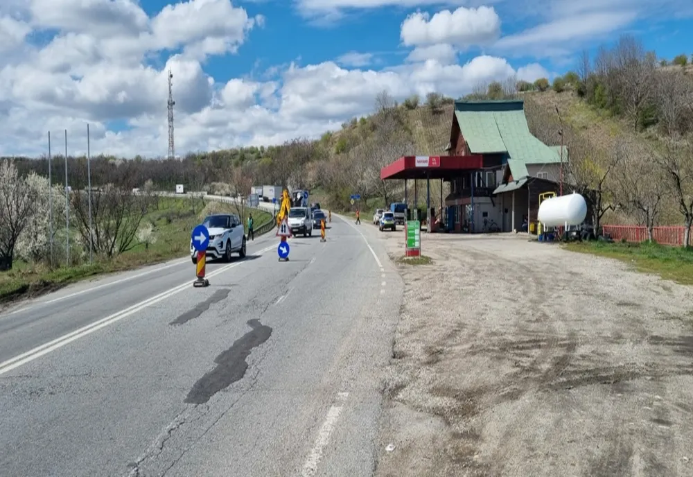 Trafic rutier pe o singură bandă, pe DN 65, între Slatina şi Piteşti