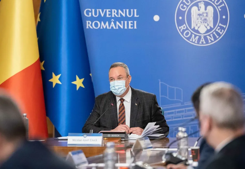 Nicolae Ciucă, întâlnire cu investitorii francezi, la Guvern - Premierul anunță măsurile pentru mediul de afaceri din România