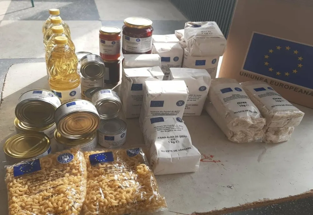 Alimente pentru persoane defavorizate în Argeș