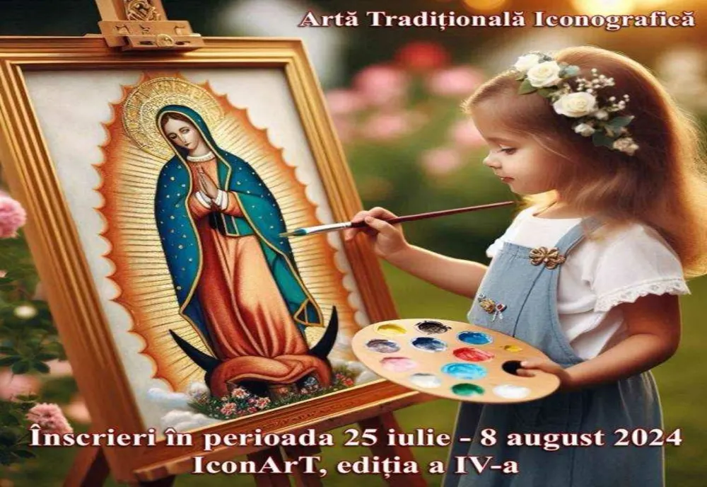 ATELIERUL DE CREAȚIE "ICONART - ARTĂ TRADIȚIONALĂ ICONOGRAFICĂ" REVINE LA PITEȘTI