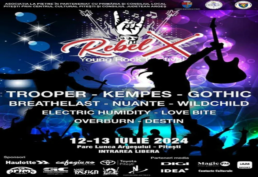 Festivalul tinerilor rockeri revine la Pitești