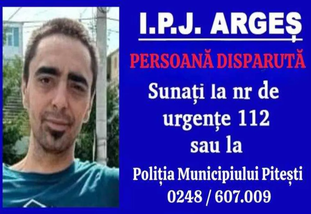 BARBAT DIN VALCEA DISPARE DUPA CE A PLECAT DIN PITESTI