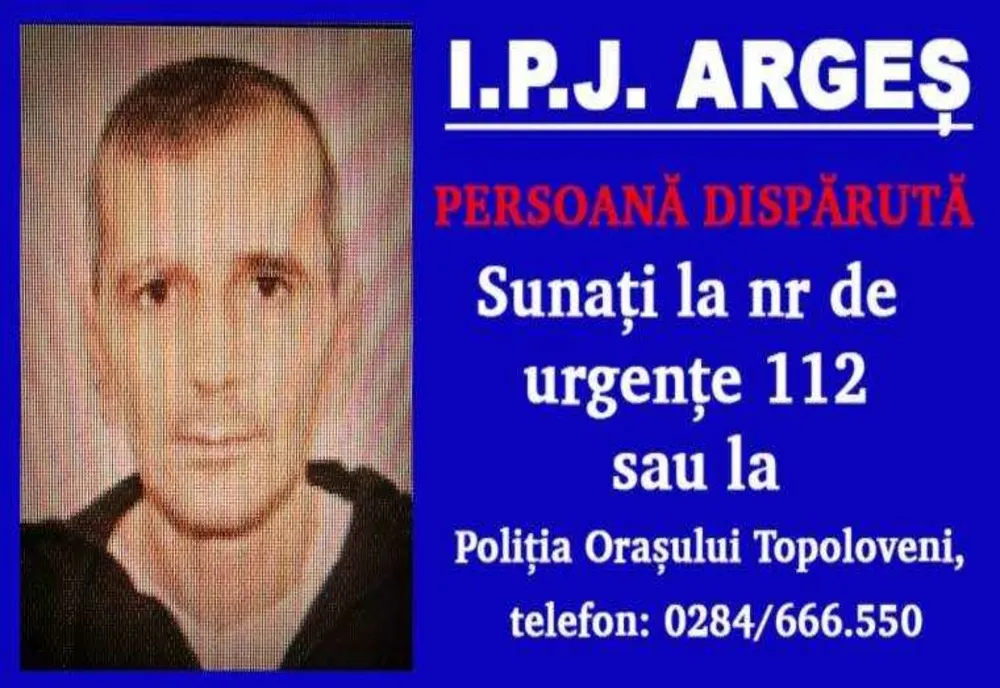 DISPARIȚIE ÎNGRIJORĂTOARE: BĂRBAT DE 43 DE ANI DISPĂRUT DINTR-UN CENTRU DE ÎNGRIJIRE