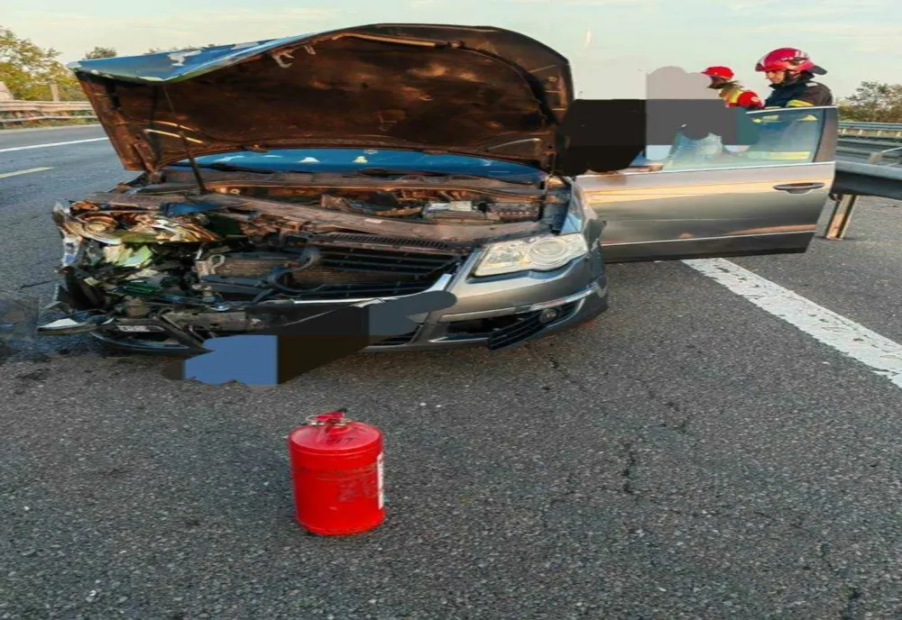 ACCIDENT RUTIER PE AUTOSTRADA A1, SENSUL BUCUREȘTI-PITEȘTI