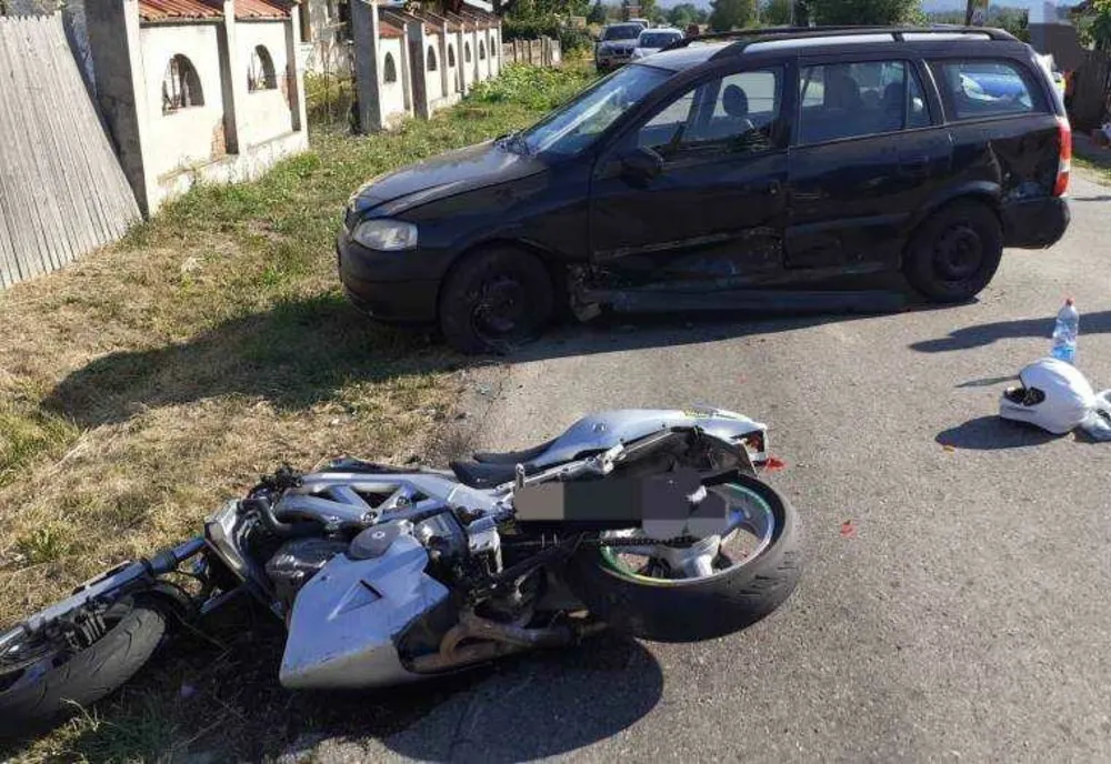 TRAGEDIE ÎN COMUNA BEREVOEȘTI: MOTOCICLISTUL RĂNIT ÎN ACCIDENTUL DE IERI A DECEDAT