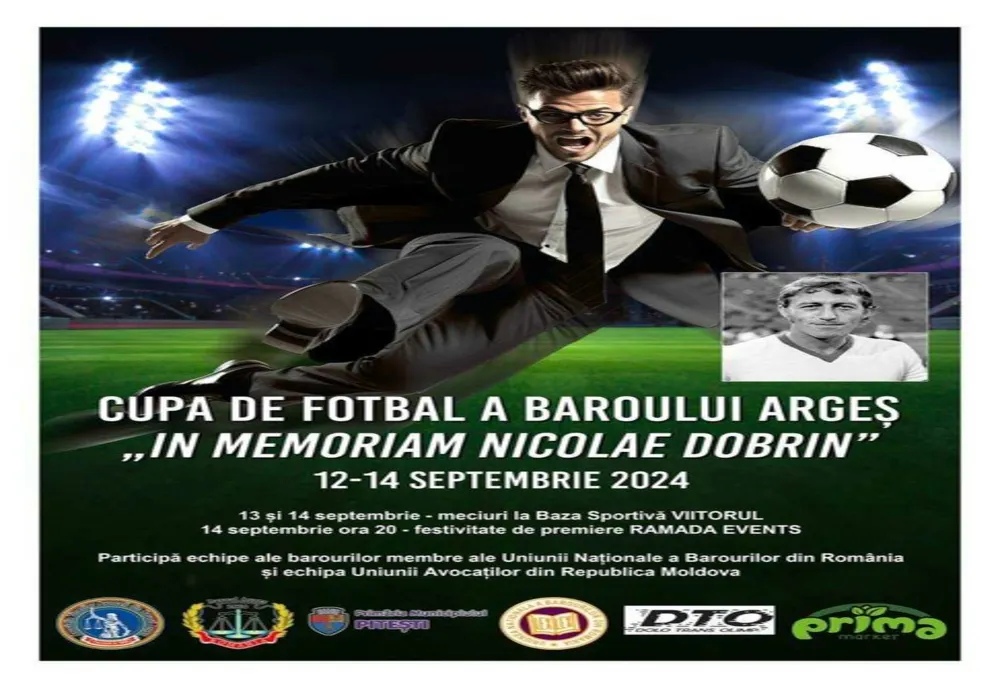 CUPA DE FOTBAL A BAROULUI ARGEȘ: EDIȚIA 2024 ”IN MEMORIAM NICOLAE DOBRIN”