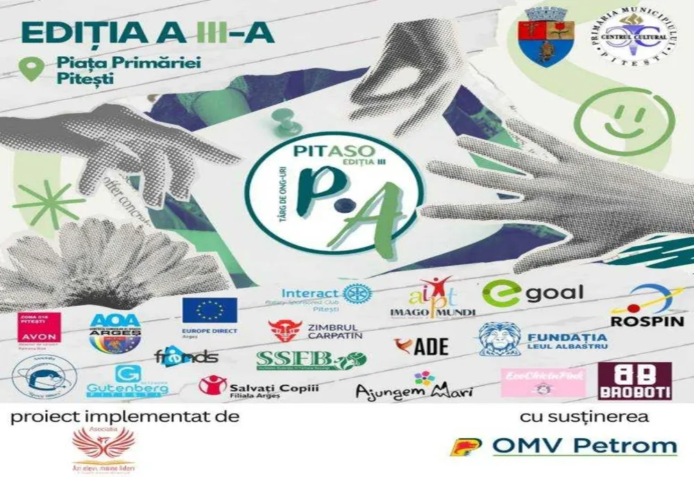 ENCURAJAREA IMPLICĂRII CIVICE PRIN VOLUNTARIAT LA TÂRGUL DE ONG-URI PITASO III