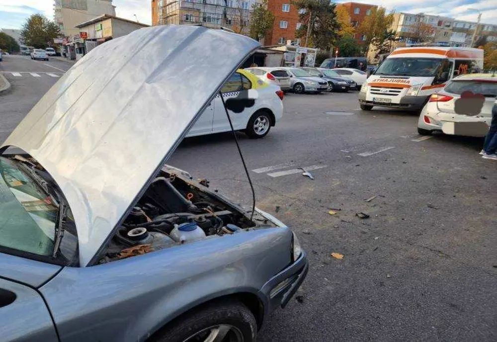 ACCIDENT RUTIER ÎN PITESTI, CARTIERUL TRIVALE