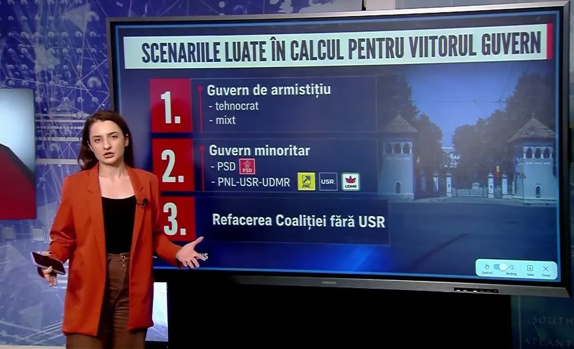 Mutarea de la Cotroceni. Președintele propune un „Guvern de armistițiu” pentru a pune capăt crizei politice