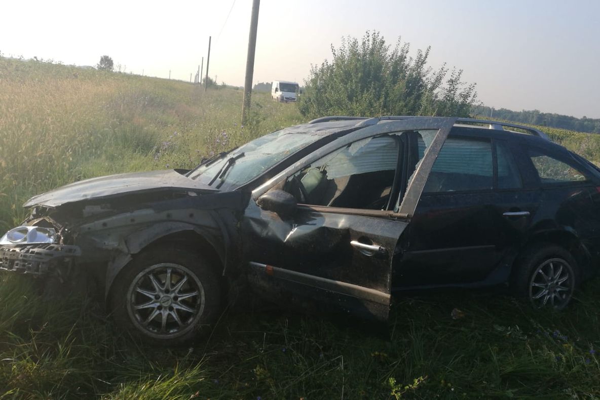Accident la Recea! S-a răsturnat cu mașina în timp ce evita o vulpe!