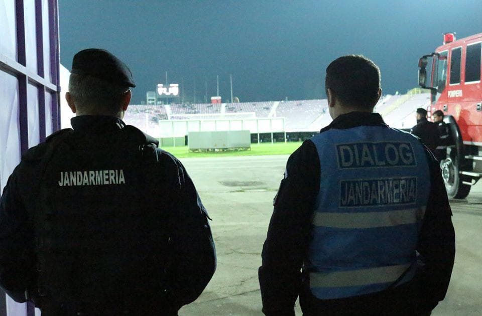 Jandarmii vor filma meciul AFC Chindia Târgovişte – CFR 1907 Cluj