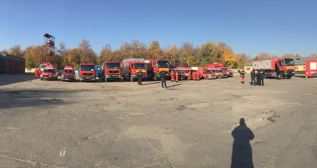 Update-Video-Exercițiul Seism 2018, în derulare! Participă zeci de maşini de pompieri