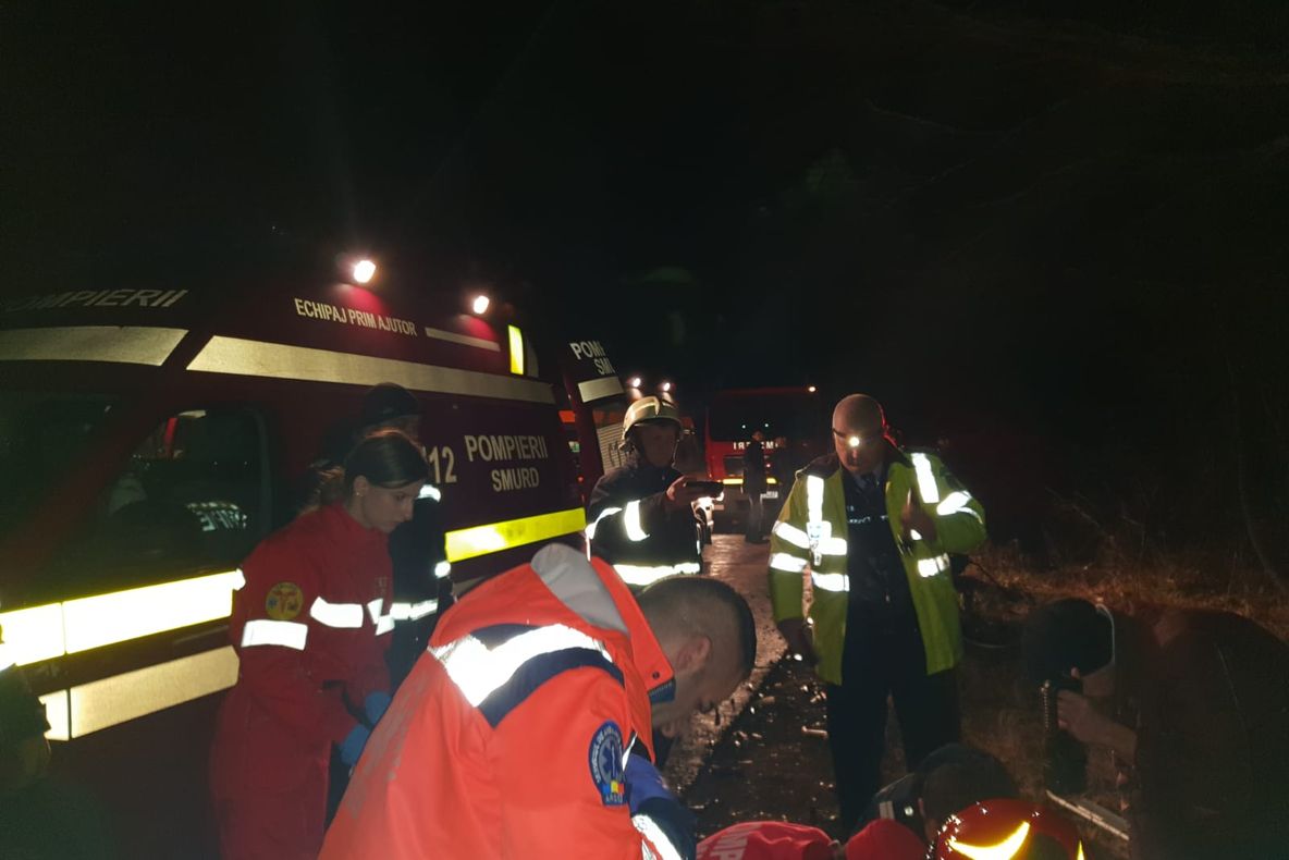 Bătrân lovit mortal de un camion, la Schitu Golești