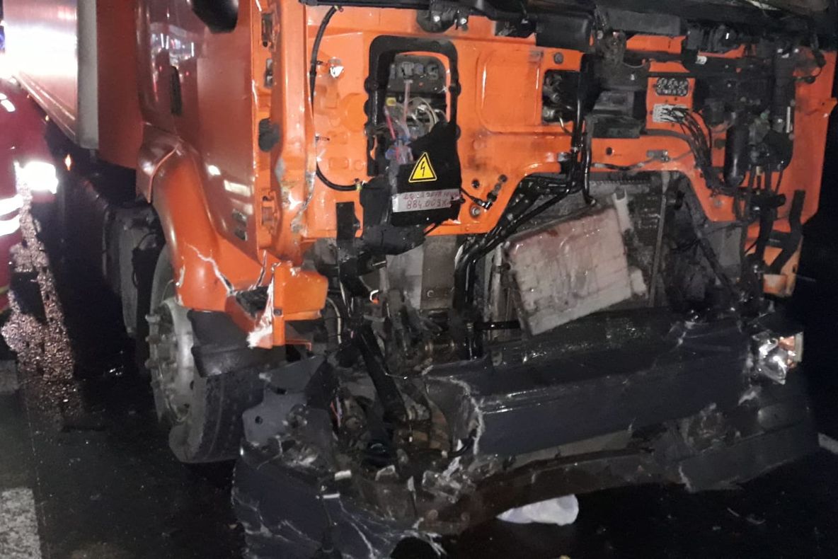 Video-Soția moartă, soțul în comă, în urma unui accident petrecut pe DN 7