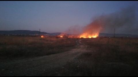 Pompierii în alertă! 12 incendii de vegetație într-o singură zi