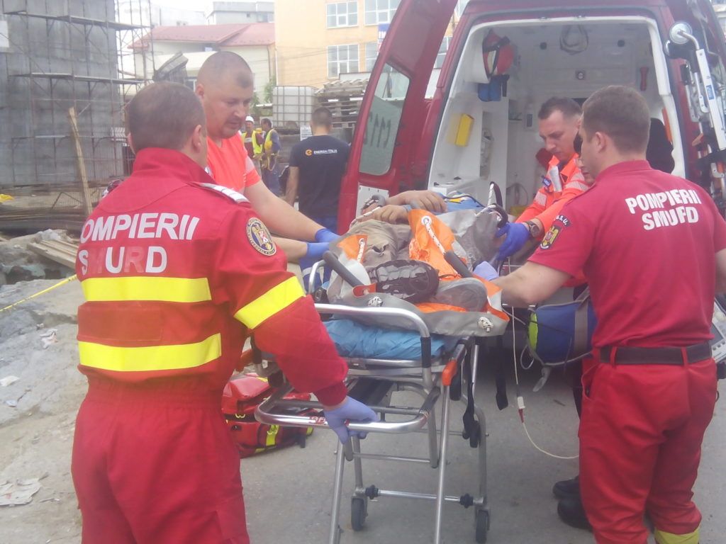 Muncitor căzut de pe schele, la Pitești! Bărbatul a decedat