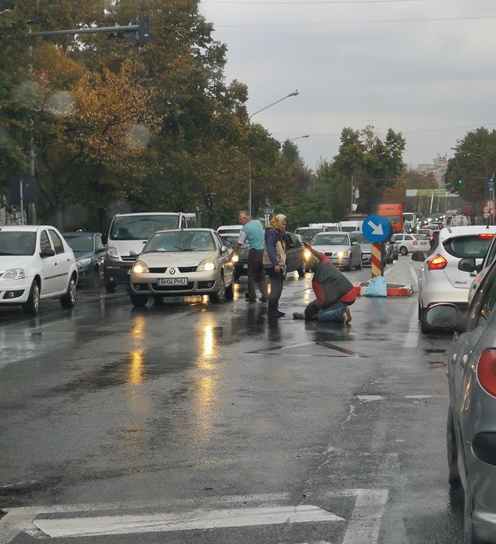 Pieton accidentat în timp ce traversa regulamentar, în Prundu