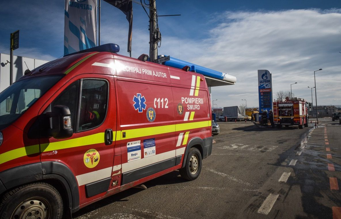 A plecat cu furtunul pompei de gaz după el din PECO