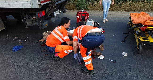 Copil în comă la Coşeşti, în prima zi de şcoală! A ajuns sub camion