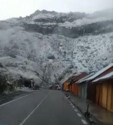 Video! Prima ninsoare din această toamnă, la Bâlea Lac