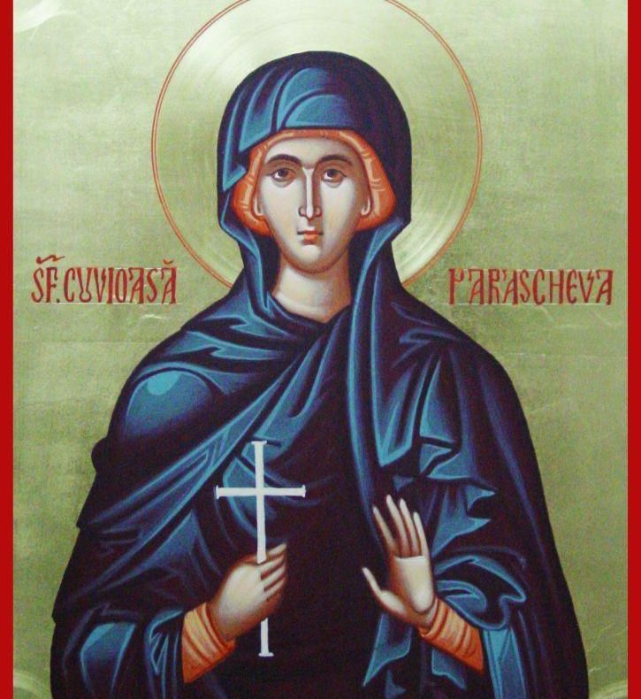 Rugăciunea făcătoare de minuni către Cuvioasa Maica Parascheva