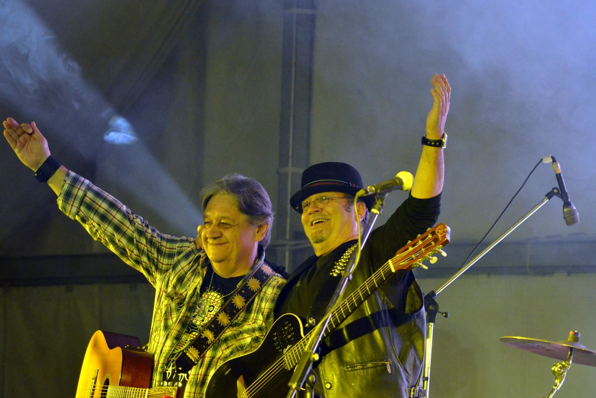 Mircea Baniciu şi Mircea Vintilă, la Festivalul de Muzică Folk „Trivale Fest”