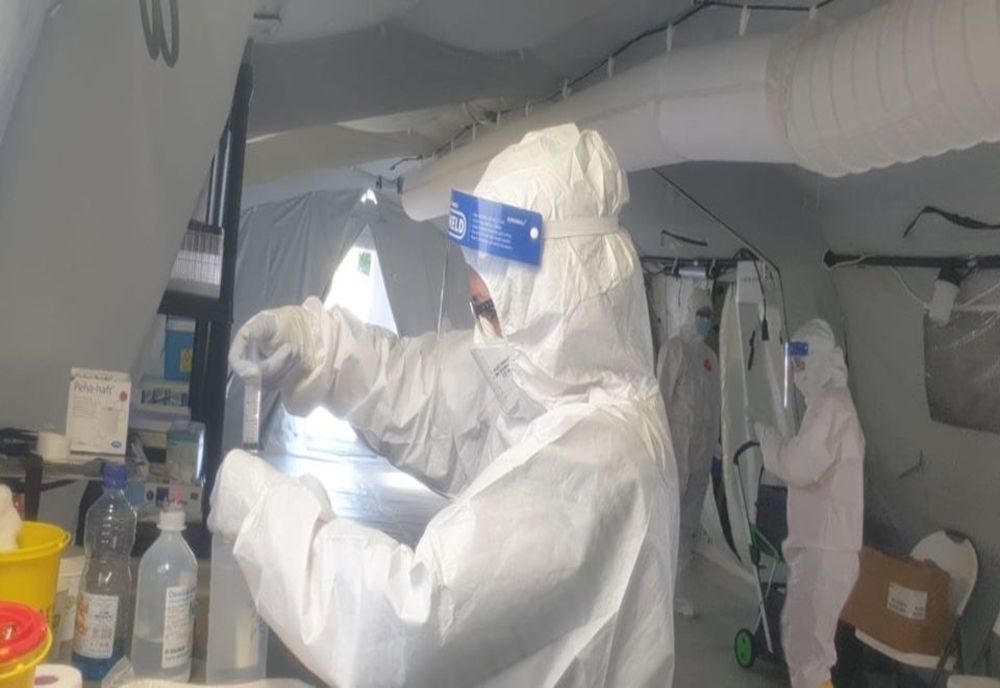 Unitatea de Terapie Intensivă Mobilă a Spitalului Județean Pitești, la capacitate maximă