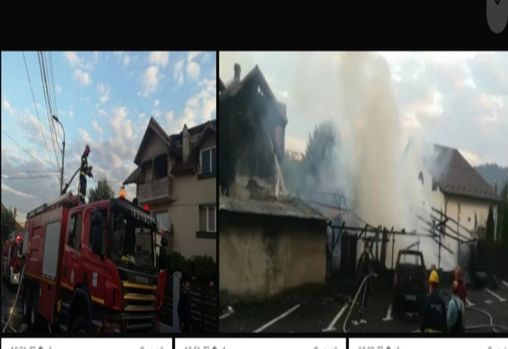 Incendii în Câmpulung în această dimineață
