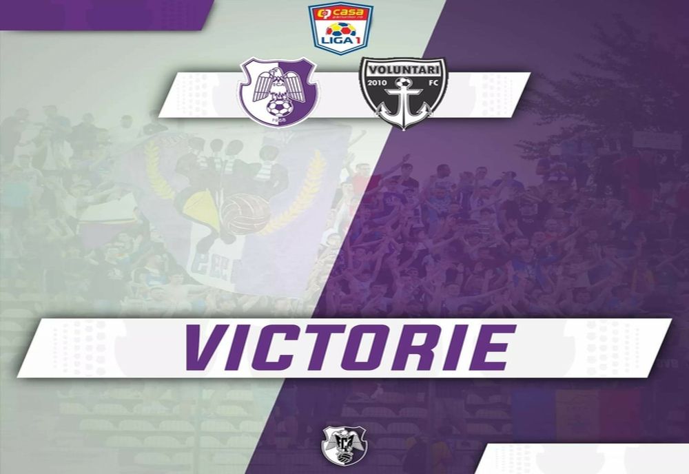 FC Argeș a învins FC Voluntari