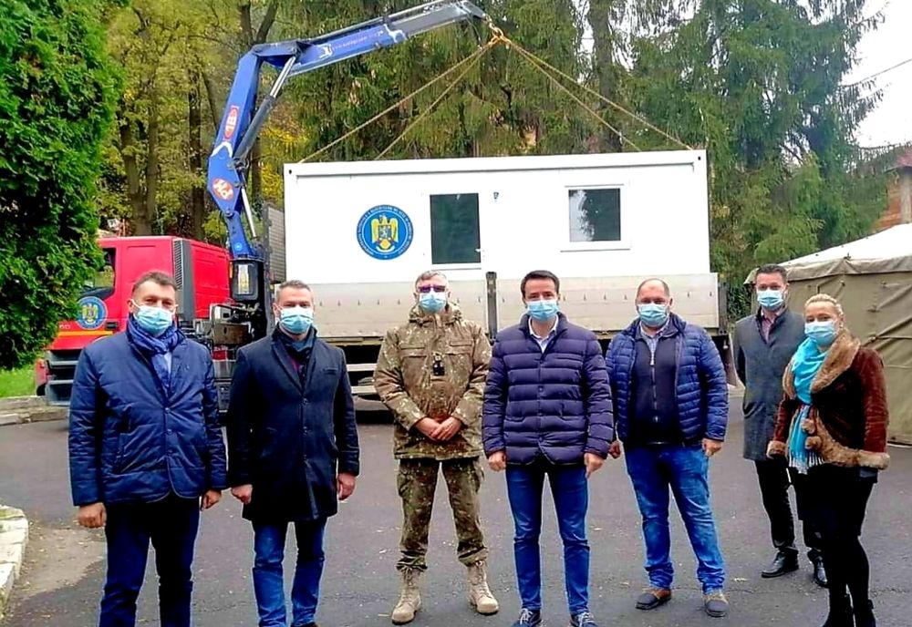 Argeș pentru Argeș| Containere pentru triajul epidemiologic și în Câmpulung