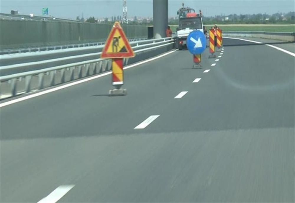 Trafic alternativ pe autostrada A1 pe sensul Pitești către București