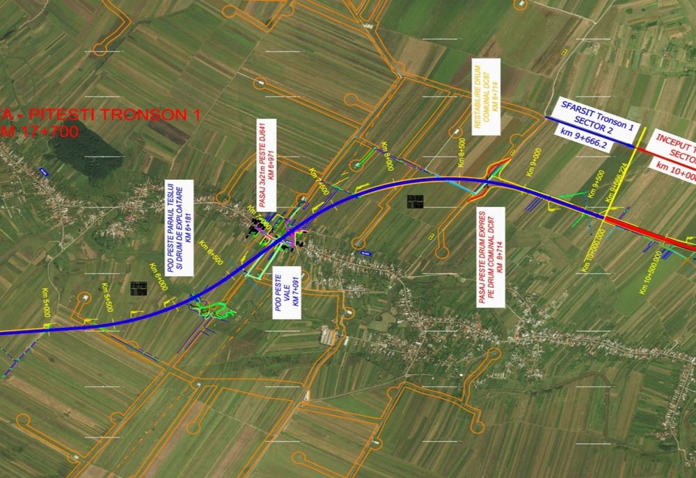 Drumul Expres Craiova-Piteşti. Autorizaţie de construire, emisă pentru un nou tronson