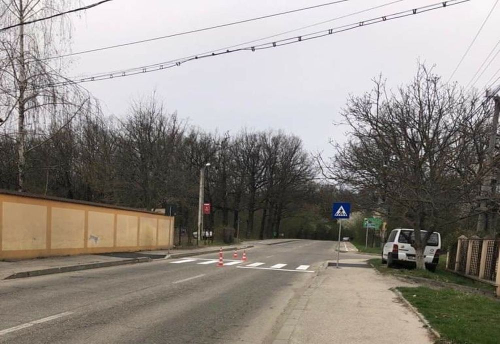 Două treceri de pietoni în Pitești