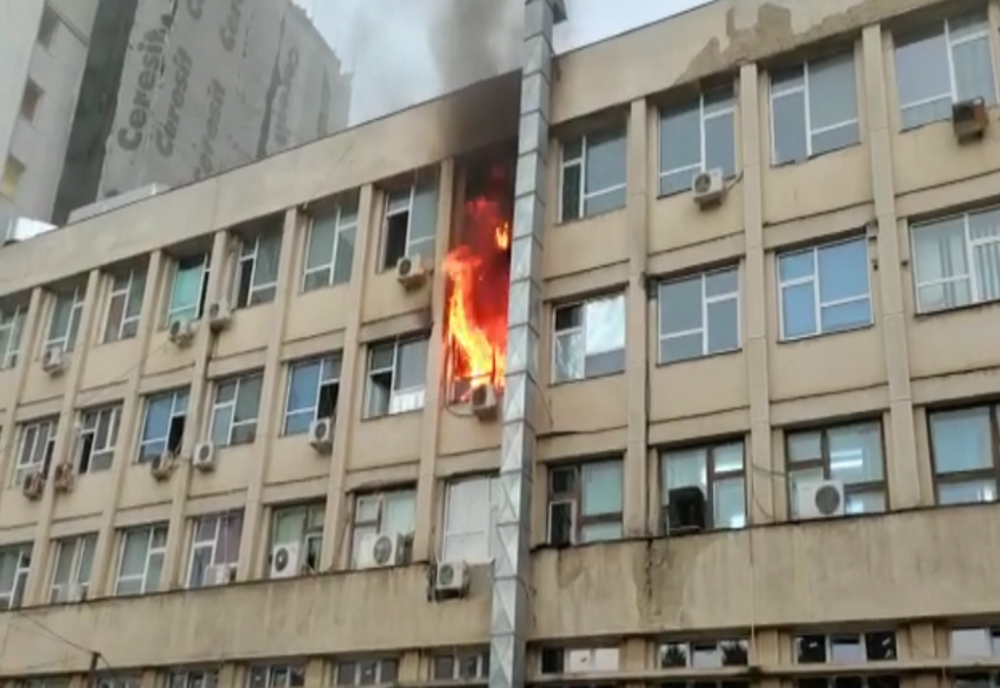 Incendiu la spitalul de copii „Sf. Maria” din Iași - VIDEO