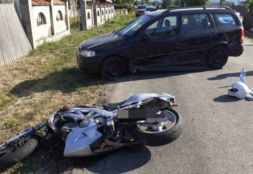 TRAGEDIE ÎN COMUNA BEREVOEȘTI: MOTOCICLISTUL RĂNIT ÎN ACCIDENTUL DE IERI A DECEDAT