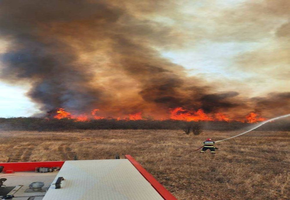 INCENDII NECESARE ÎN ARGEȘ - SITUAȚIA DE URGENȚĂ