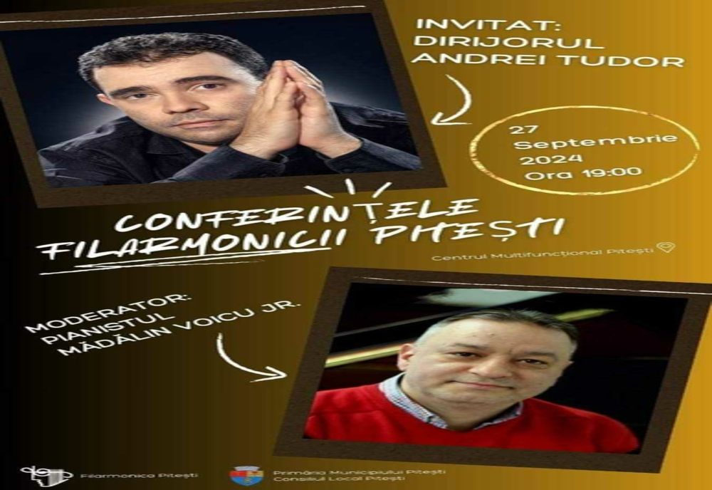 CONFERINȚELE FILARMONICII PITEȘTI SE REIAU ÎN ACEASTĂ LUNĂ