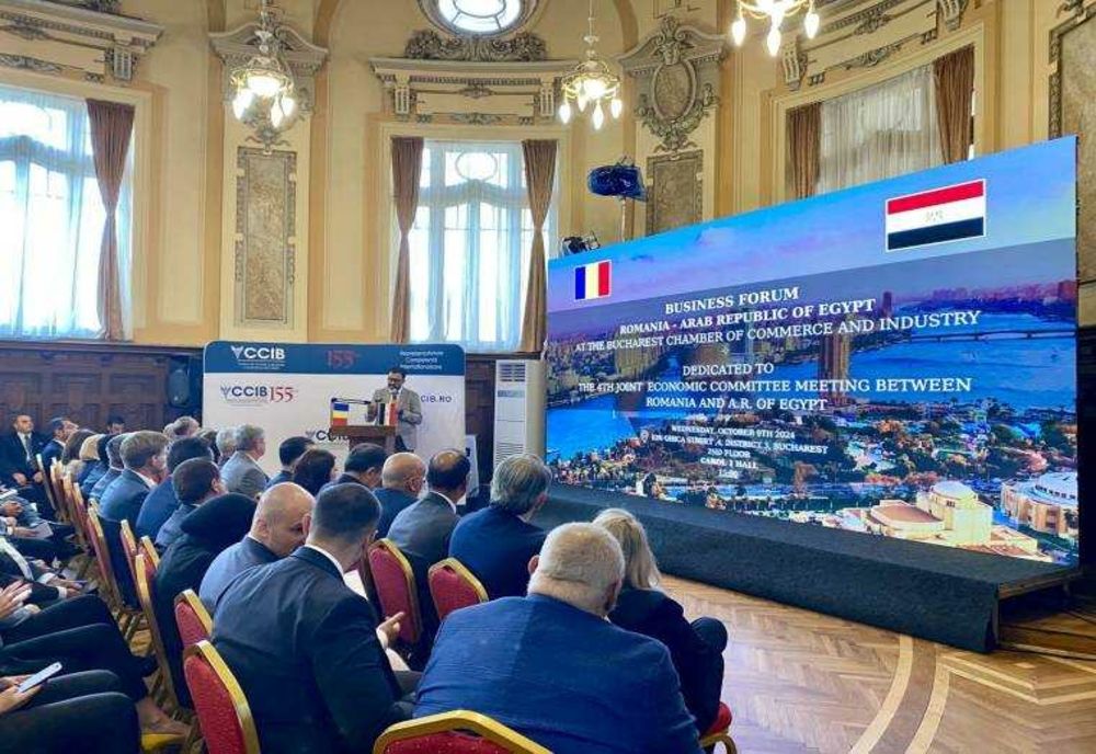 FORUM DE AFACERI ROMÂNIA–EGIPT ORGANIZAT DE CCIB ÎN AULA CAROL I
