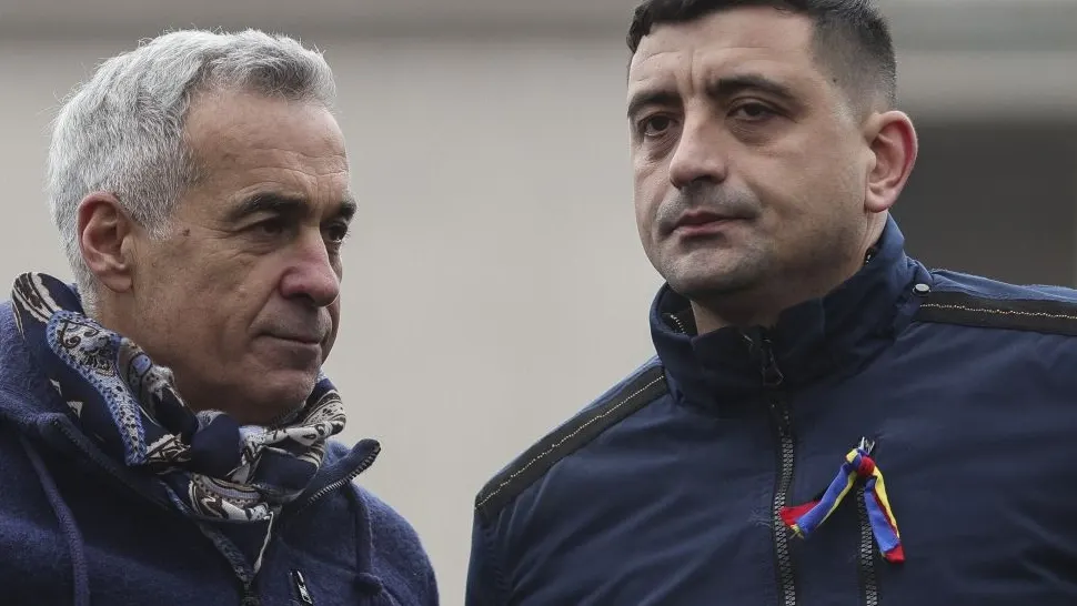 Călin Georgescu și George Simion
