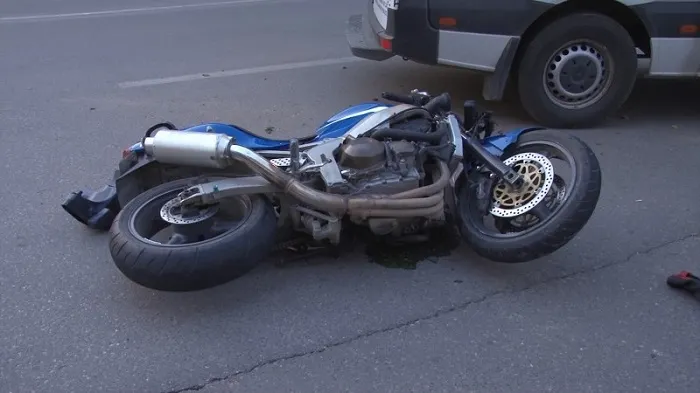 motociclist retinut dupa accident