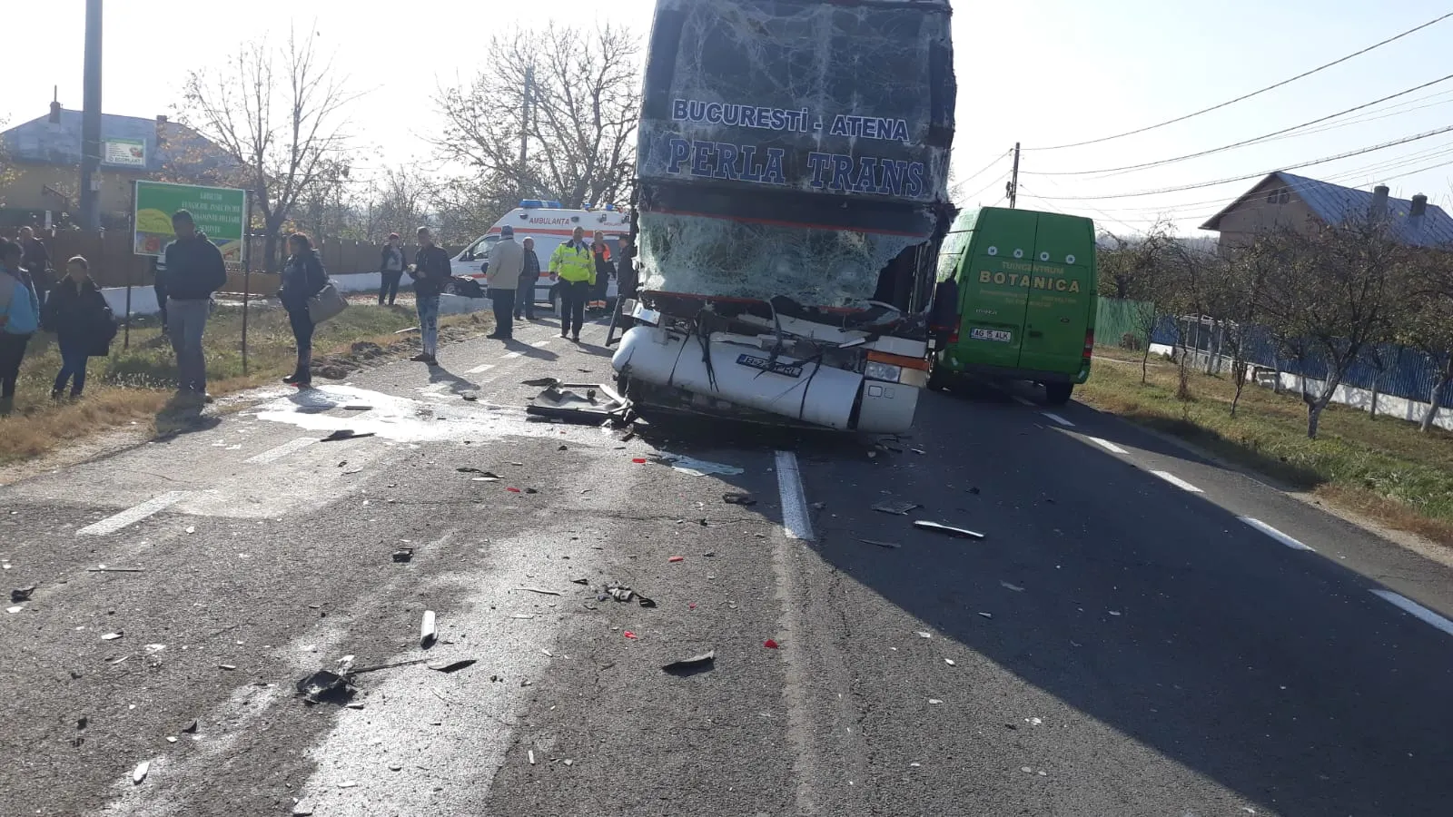 accident grav la Lunca Corbului, 2