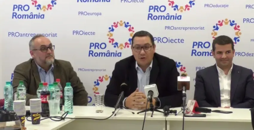 Ponta, la Pitești