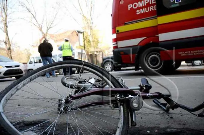 biciclist decedat