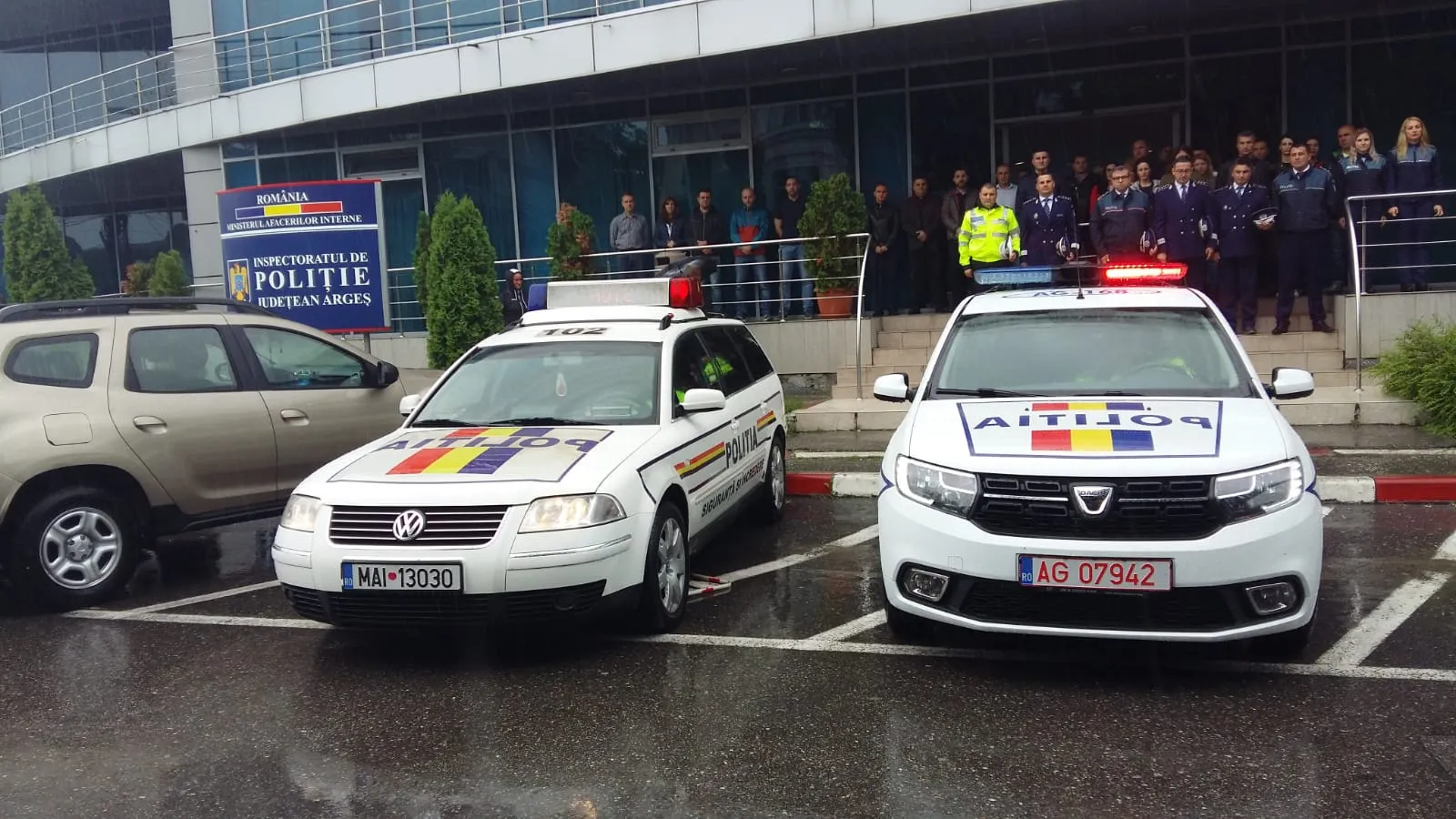 moment de reculegere - polițiști