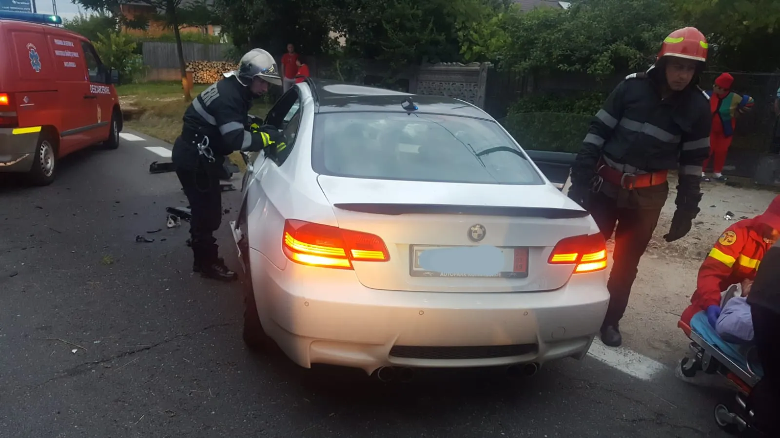 doi cetățeni germani răniți în accident la Drăganu