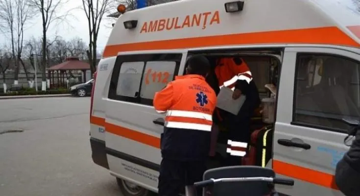 Accident-femeie ranita grav